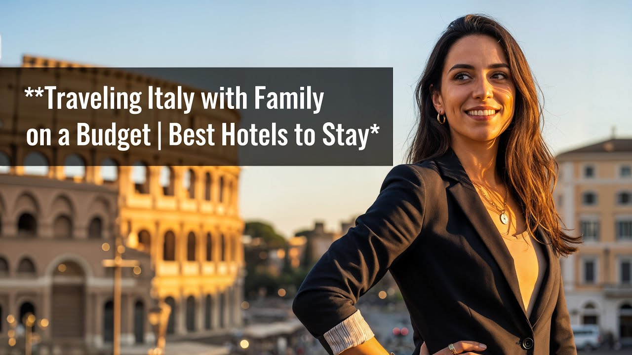 Best Hotels to Stay - Traveling Italy with Family on a Budget 🇮🇹 