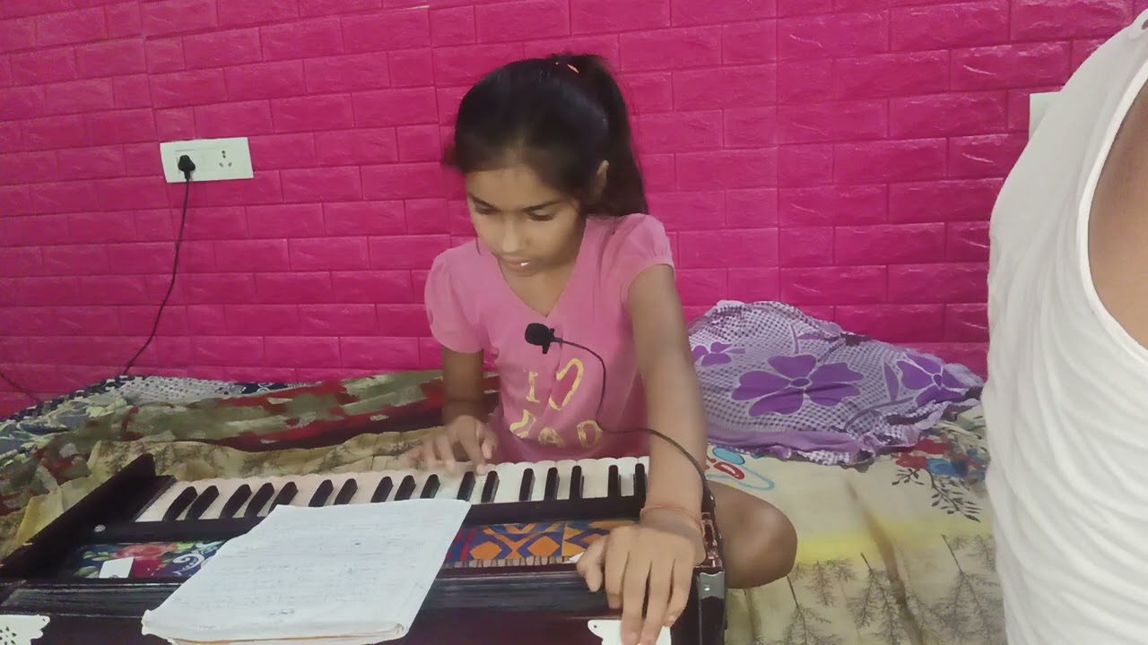Rag भुपाली Ka छोटा ख्याल बजा सिख रही है छोटी सी बच्ची kyasa laga coment me bataye | jau tore charnh