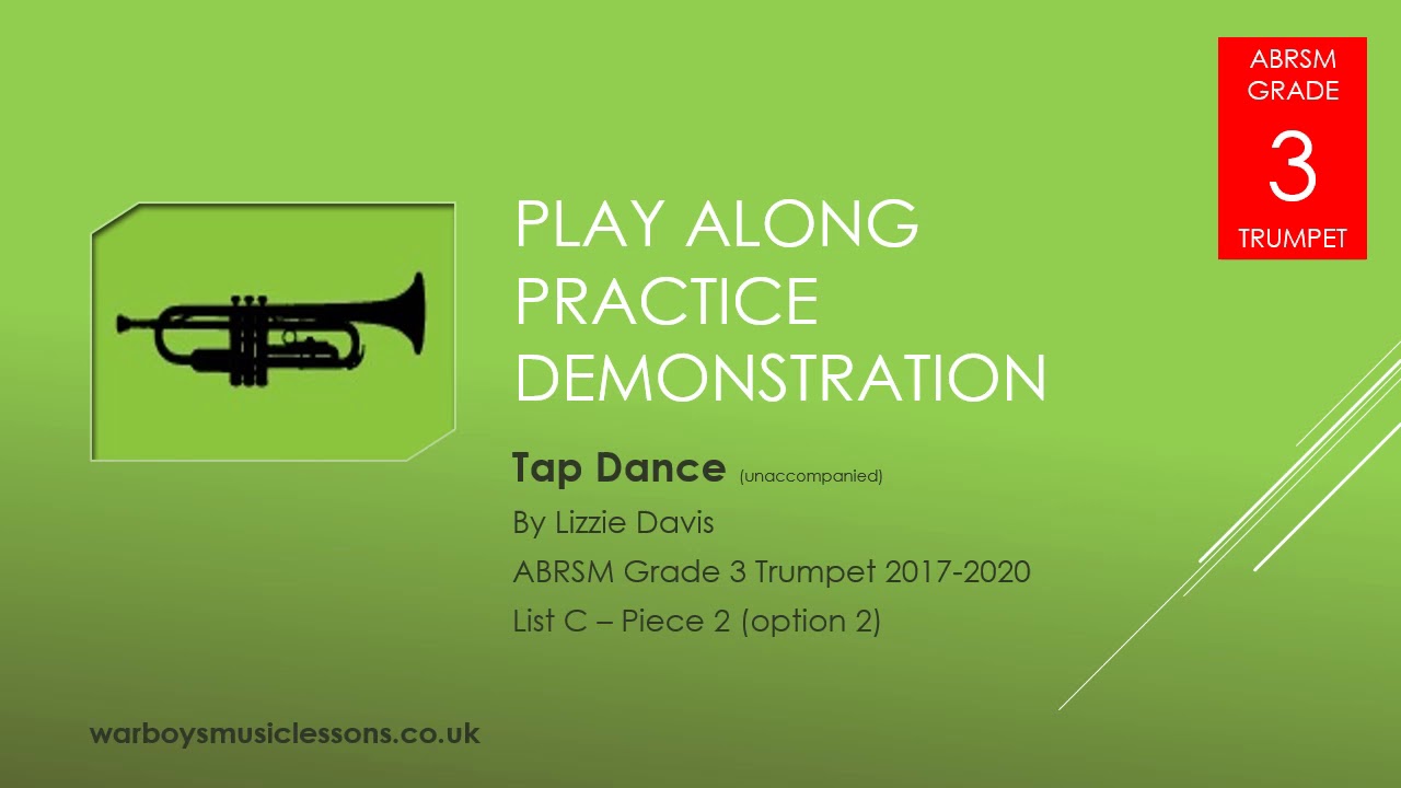 Tap Dance by Lizzie Davis - ABRSM Grade 3 Trumpet 2017-2020List C:2 (option 2)