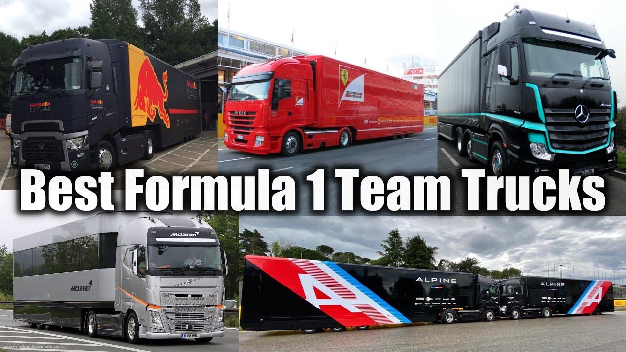 Best Formula1 Team Trucks