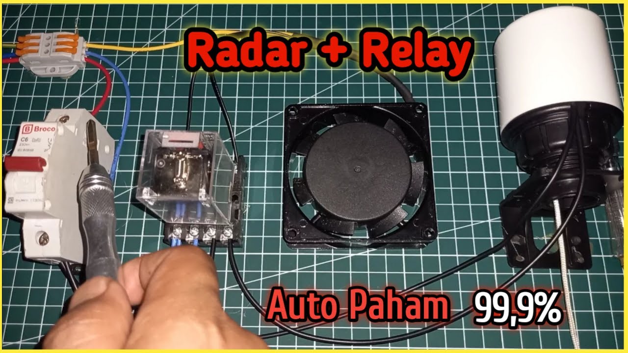 Tutorial Cara Pasang Radar Toren dan Relay yang Benar