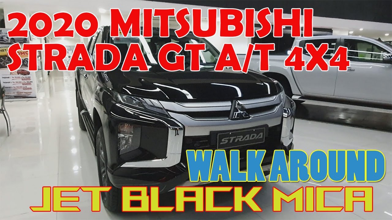 Mitsubishi Strada GT A/T 4X4 2020 года выпуска (цвет Jet Black Mica)