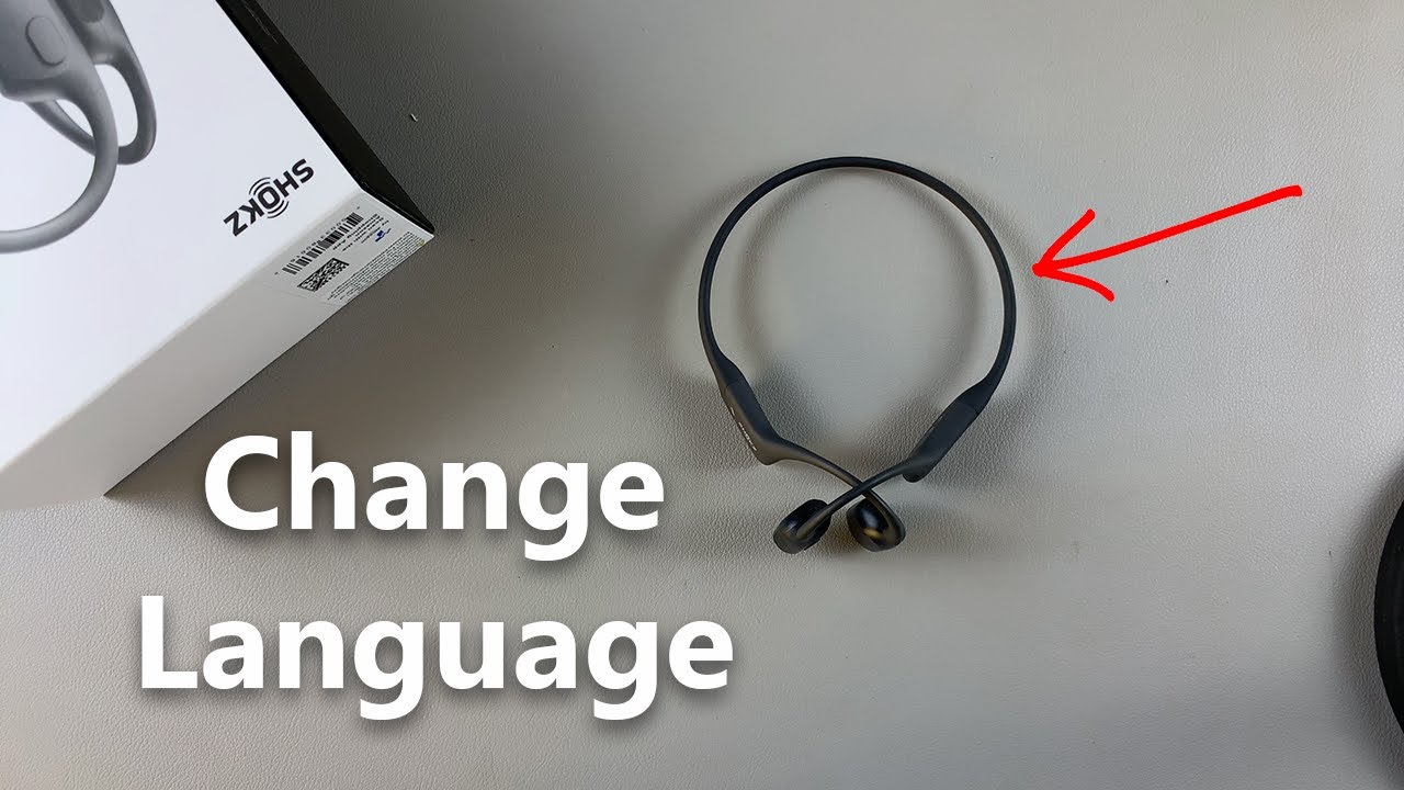 How To Change Language On Shokz OpenRun Pro