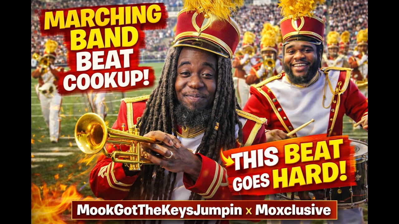 CRAZY Marching Band Beat Cookup! 🎺🥁 | MookGotTheKeysJumpin x Moxclusive | Ep.11