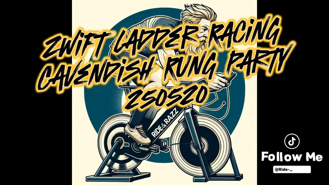 250520 Zwift Ladder League Cavendish Rung Party. Absolute madness!