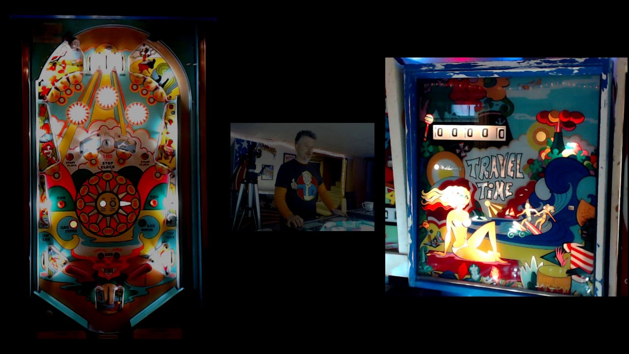 Williams Travel Time pinball machine Demo