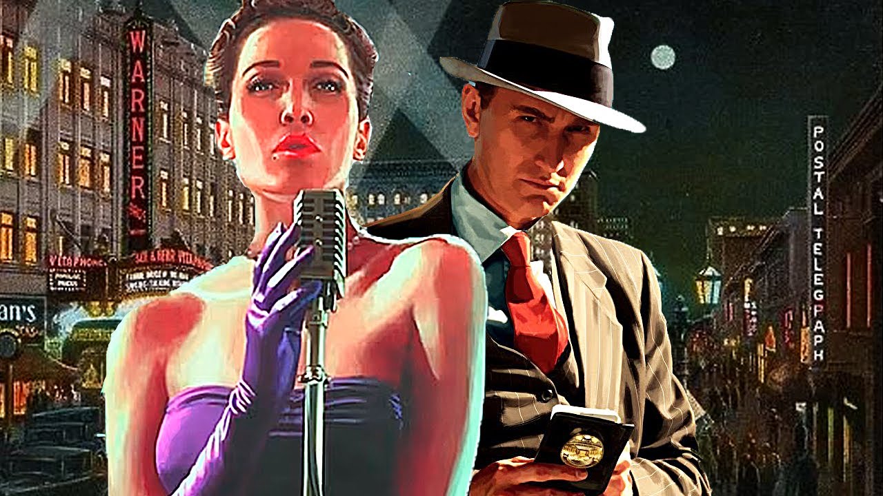 (L.A. Noire) Cole & Elsa || Moonlight Lady 👠🌃🕵️