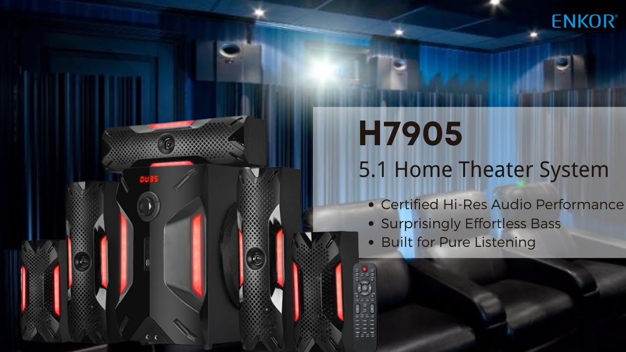 [Enkor] H7905 5.1 Home Theatre System