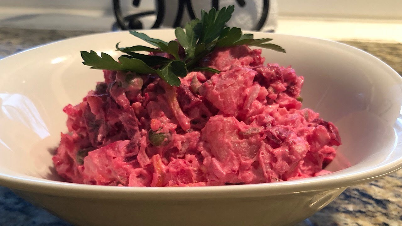 How to make Haitian potato salad (salade russe)