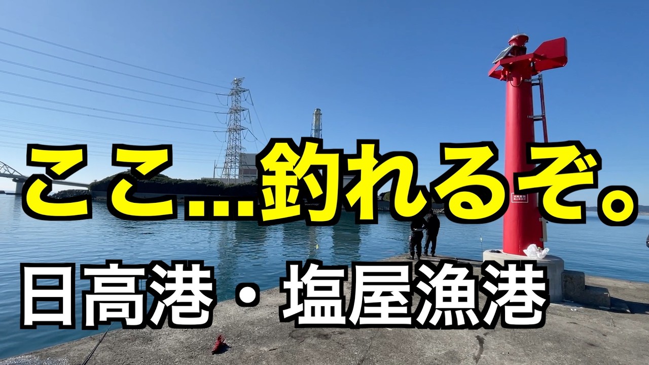【釣り場紹介#15】知らなきゃ損！日高港&塩屋漁港の釣りポイント完全ガイド