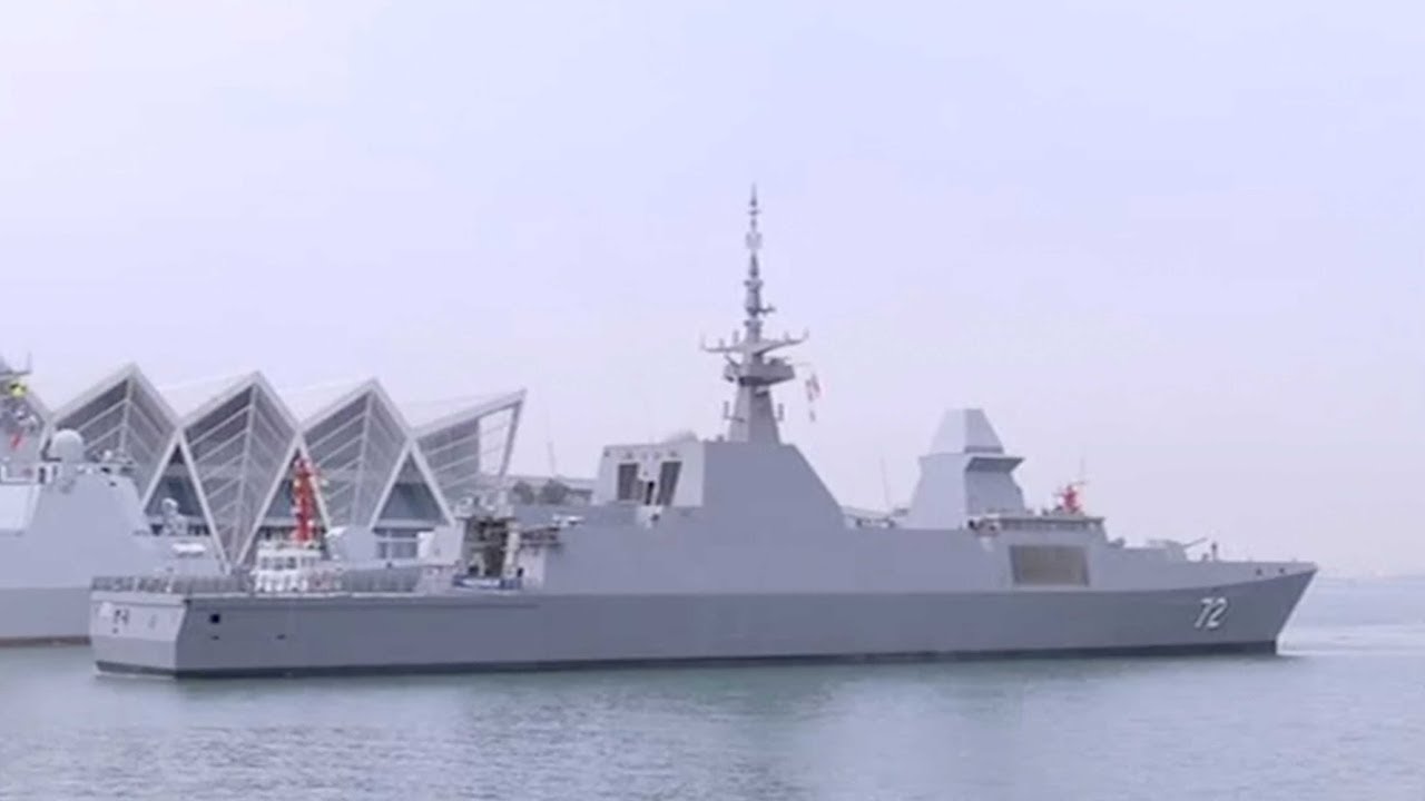Singapore frigate Stalwart arrives in Qingdao