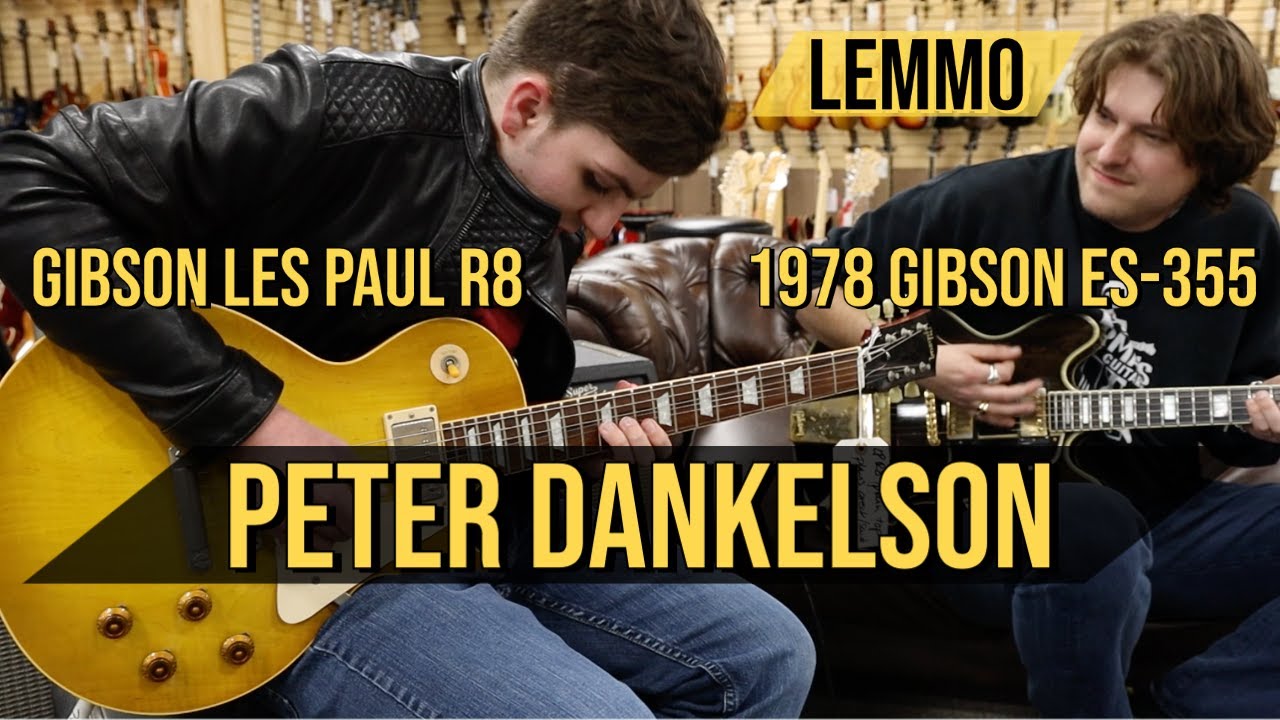 Peter Dankelson & Lemmo | Gibson Les Paul R8 and 1978 Gibson ES-355 at Norman's Rare Guitars