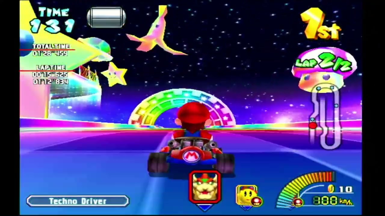 Rainbow Cup (Round 1-4) Mario Kart Arcade GP
