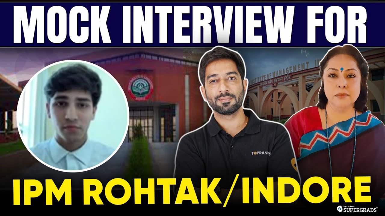 Mock Interview for IPMAT Indore & IPMAT Rohtak 🔥| IPMAT 2024 Interview Strategy & Tips
