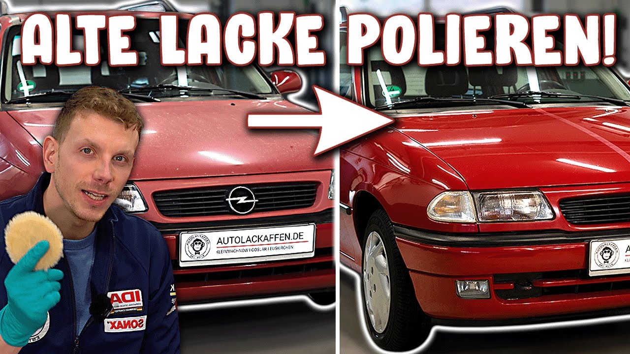 So poliert man alte Lacke richtig!