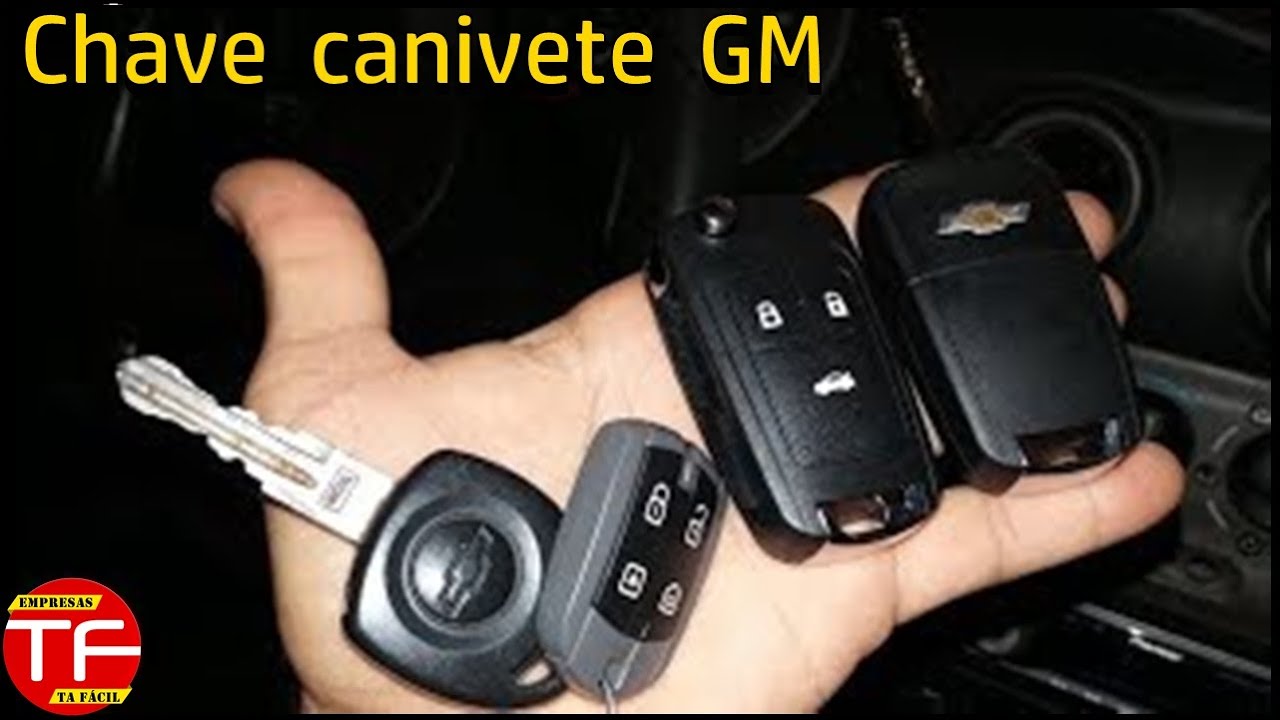 Chave canivete modelo original para Corsa , Celta e toda linha GM