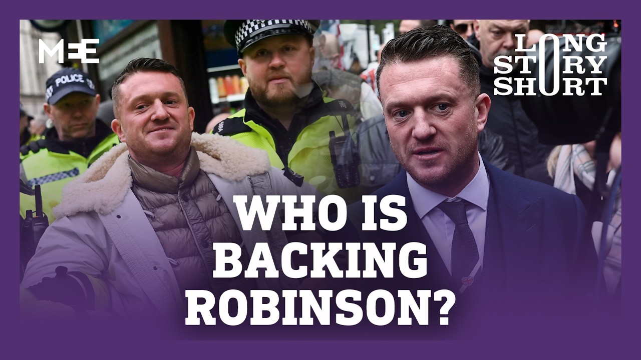 Watch this to find out who funds Tommy Robinson | Long Story Short