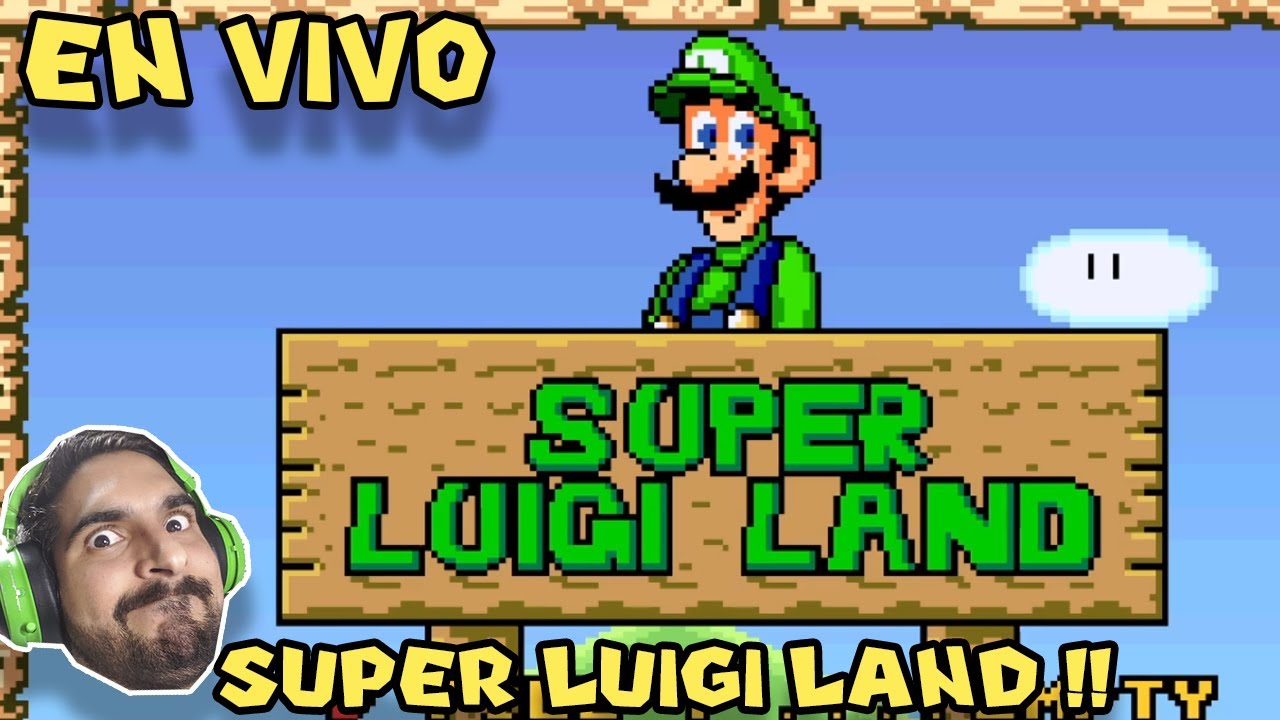 SUPER LUIGI LAND HACK CON PEPE EL MAGO (STREAM)