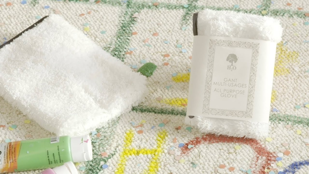 Gant Multi-usages H2O at Home : le gant fa&ccedil;on machine &agrave; laver | Nettoyage &agrave; l'eau