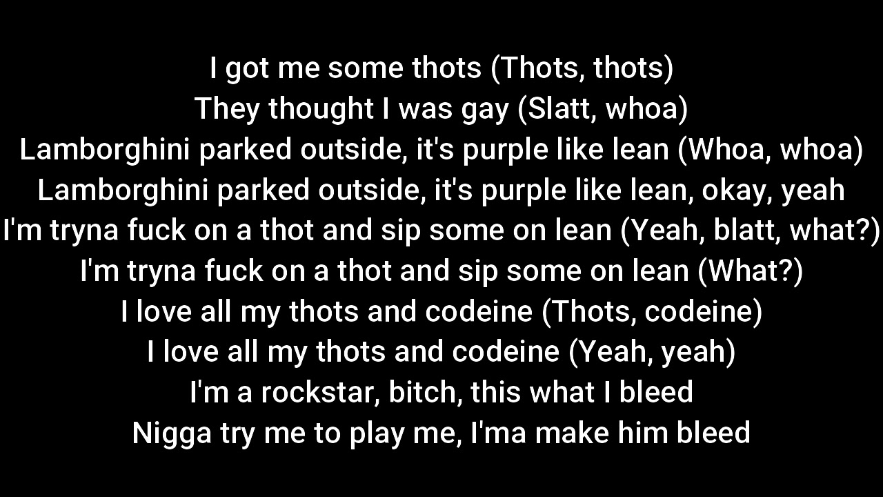 Playboi Carti - New Tank (Lyric Video)