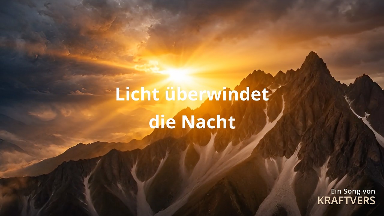 Licht überwindet die Nacht