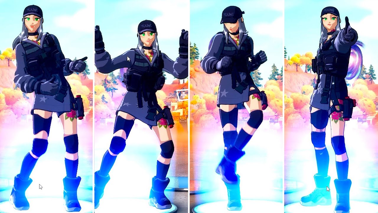 Leaked CHIGUSA Anime Skin with Best Fortnite Dances & Emotes! (Leave the Door Open)