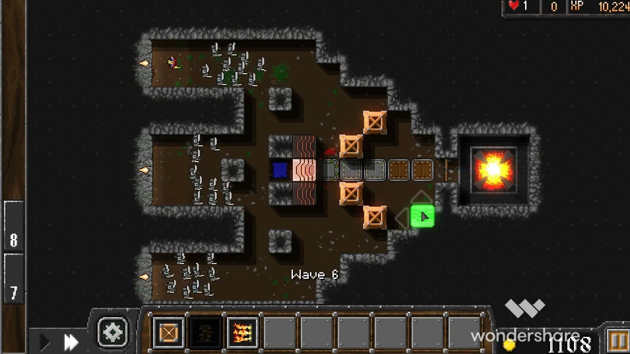 Dungeon Warfare - Bottleneck, 10 runes