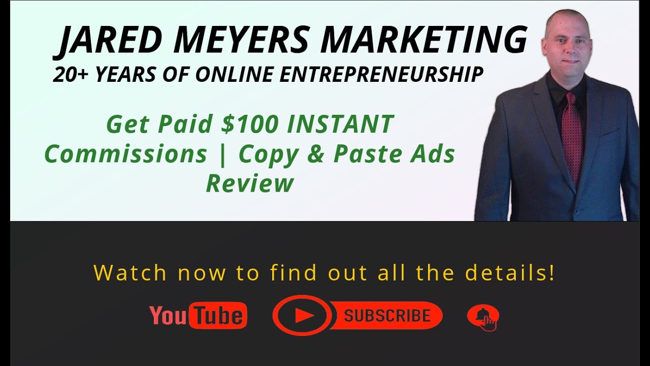 Get Paid $100 INSTANT Commissions | Copy And Paste Ads Review