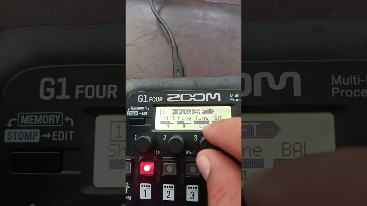 ZOOM G1 FOUR-TRANSPOSE YAZILIMI,EN PRATİK VE ANLAŞILIR ŞEKİLDE...