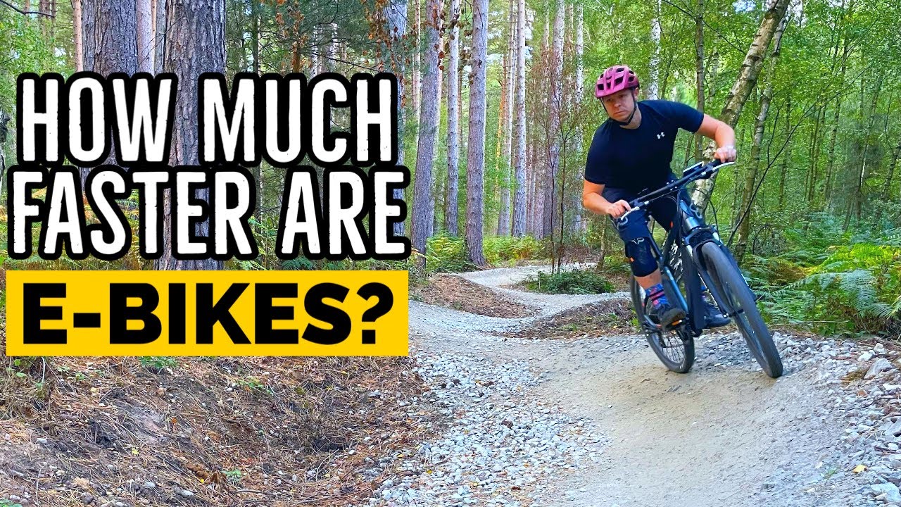 How Much Faster Are Ebikes (Voodoo Vs Shark)