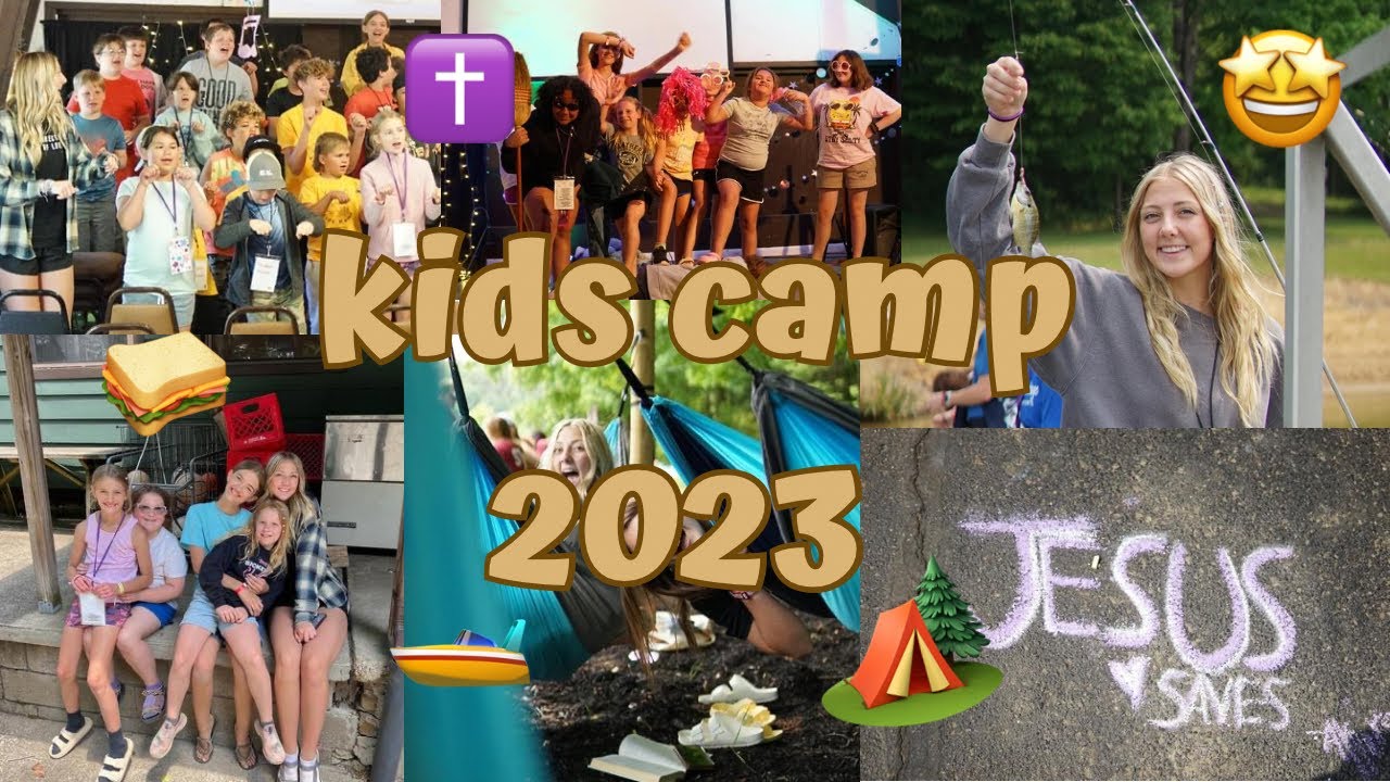 Being a kids camp counselor vlog 🥳✝️🏕️