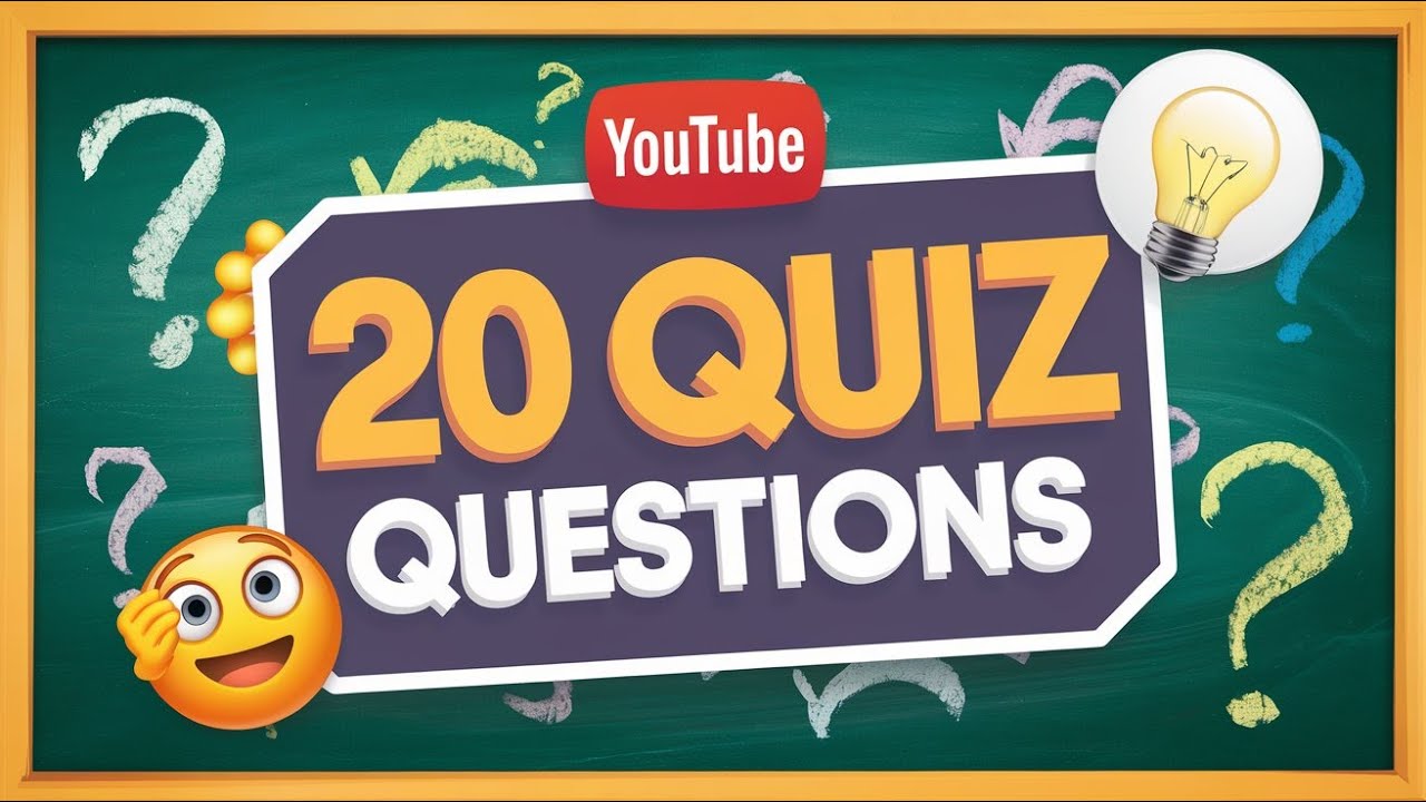 20 Fun Quiz Questions to Test Your Knowledge – Smarter Quiz 🧠