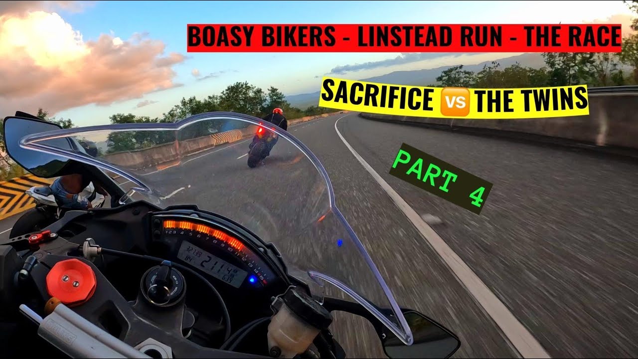 BOASY BIKERS - LINSTEAD RUN - THE RACE - BMW S1K VS KAWASAKI ZX10 - SACRIFICE VS BOASY TWINS