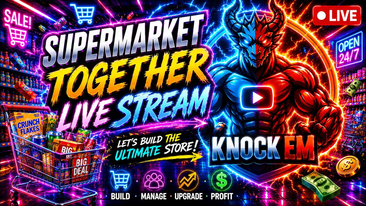 JOIN US AS WE CREATE CHAOS IN : Supermarket Together