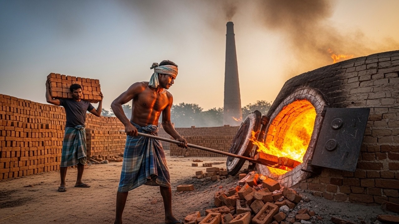 How Clay Bricks Are Made in Modern Factory | Complete Brick Manufacturing Process Step by Step