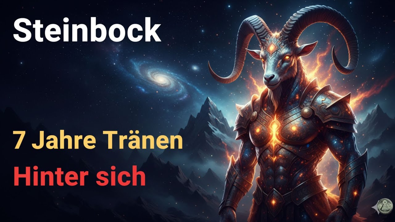 Horoskop Steinbock: Ihr habt das 7 Jahre ertragen! 🏁 Heute enden die Qualen.