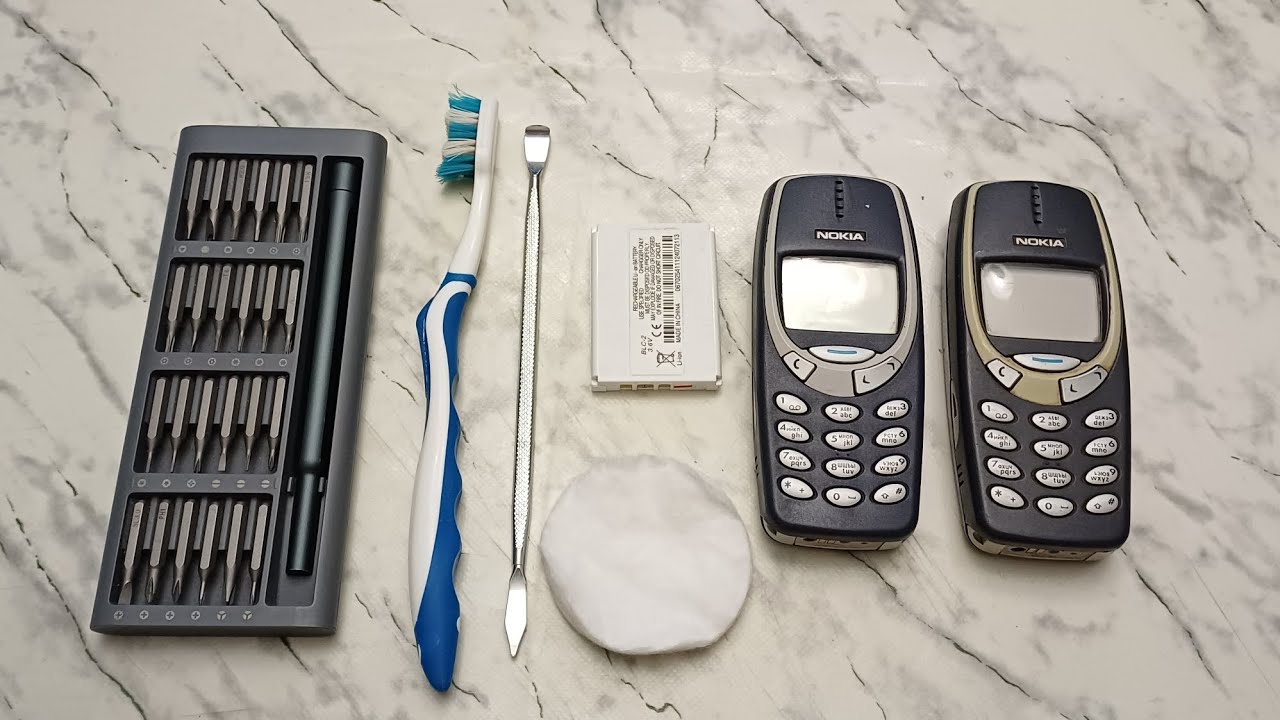 Ремонт и реставрация редкого ретро телефона Nokia 3310. Restoration old retro vintage phone nokia