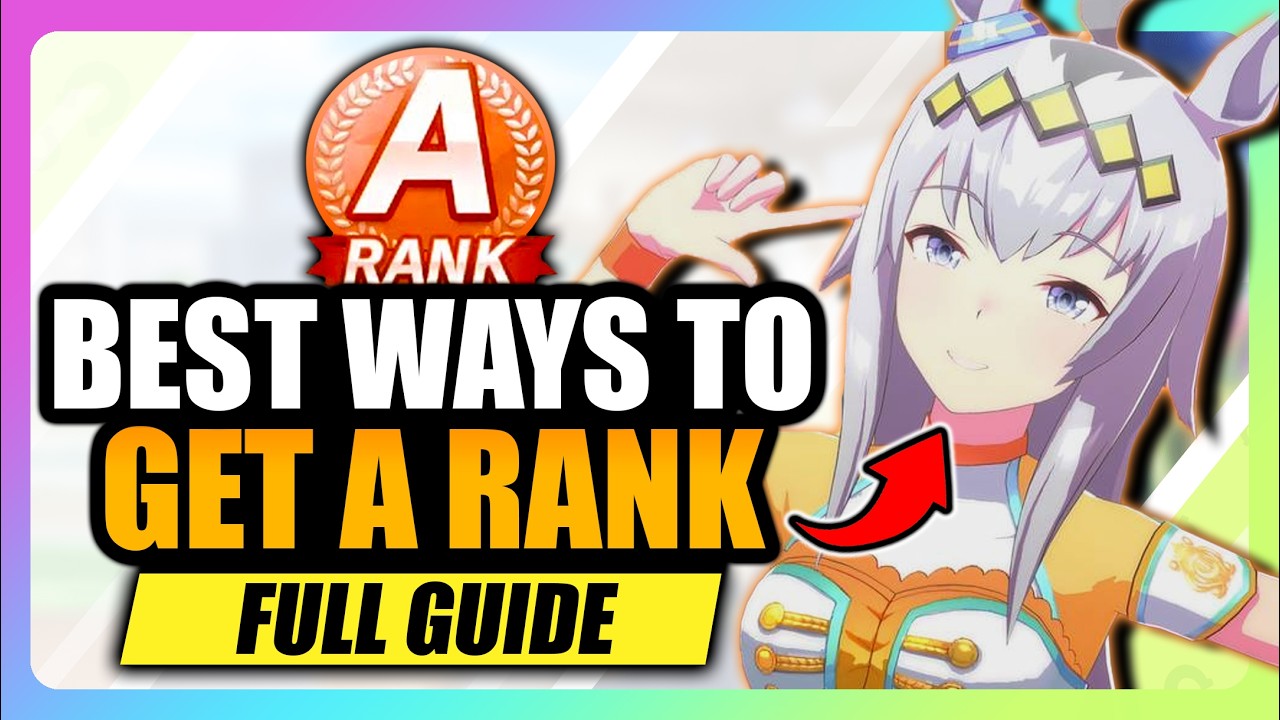 How To Get A Rank in Uma Musume (FASTEST & EASIEST WAYS) | Uma Musume A Rank Guide | BEST FULL GUIDE