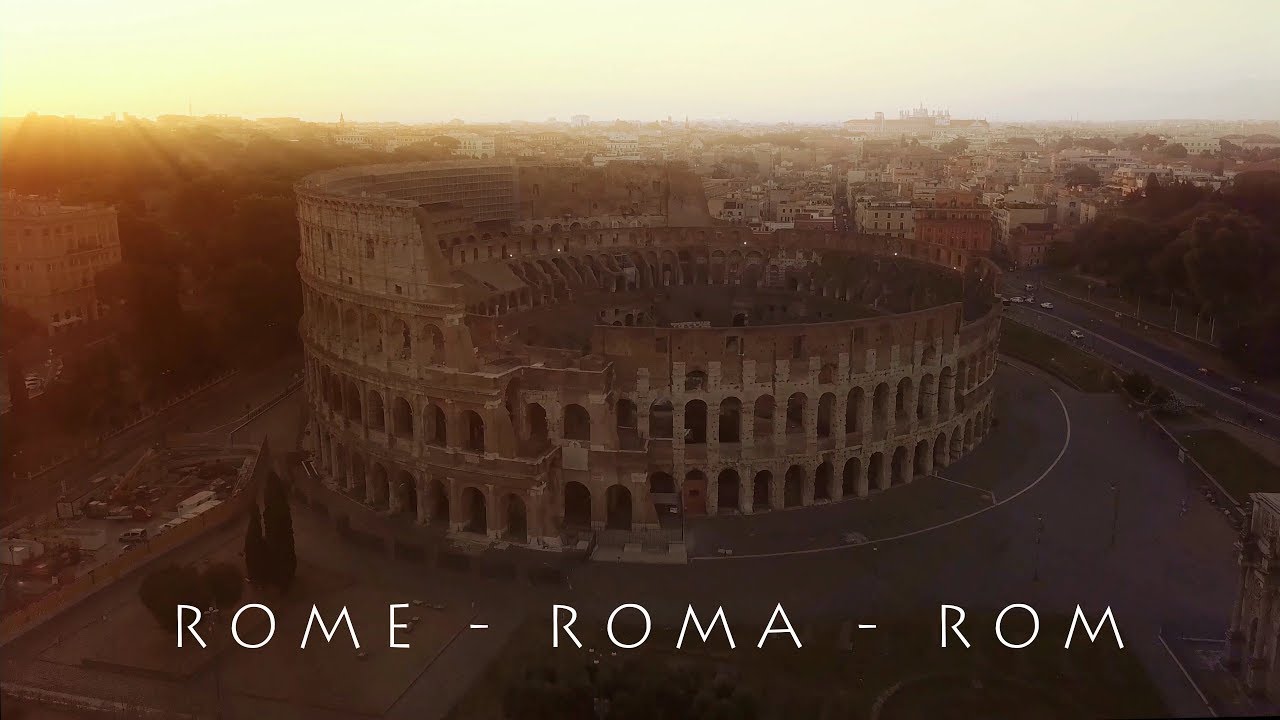 The very Best of Rome - Roma - Rom from above in 4K-UHD... Aerial Views Drone