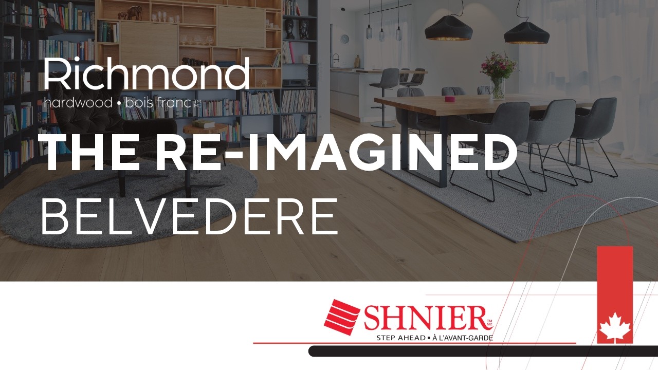 A thoughtful update to our Engineered Hardwood collection, Belvedere.