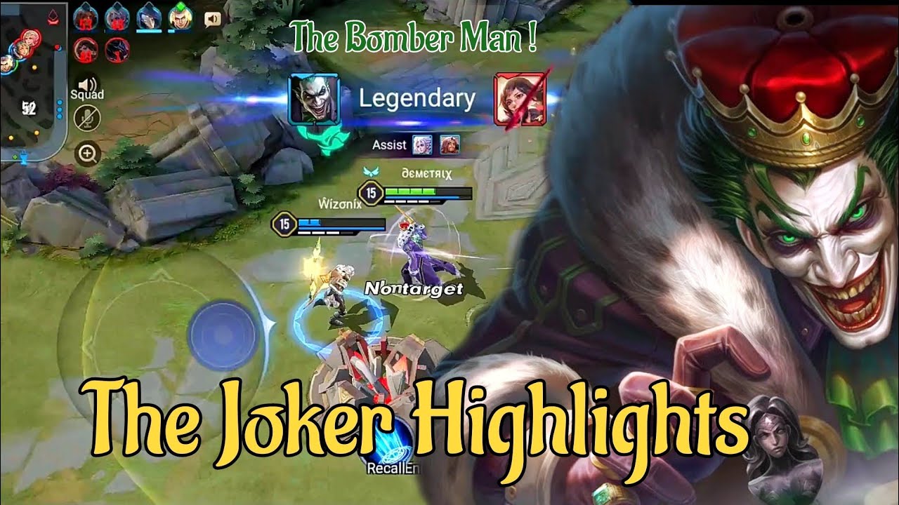 The Joker Gameplay Highlights | Arena of Valor | The Bomber Man | AoV | RoV | Li&ecirc;n Qu&acirc;n Mobile