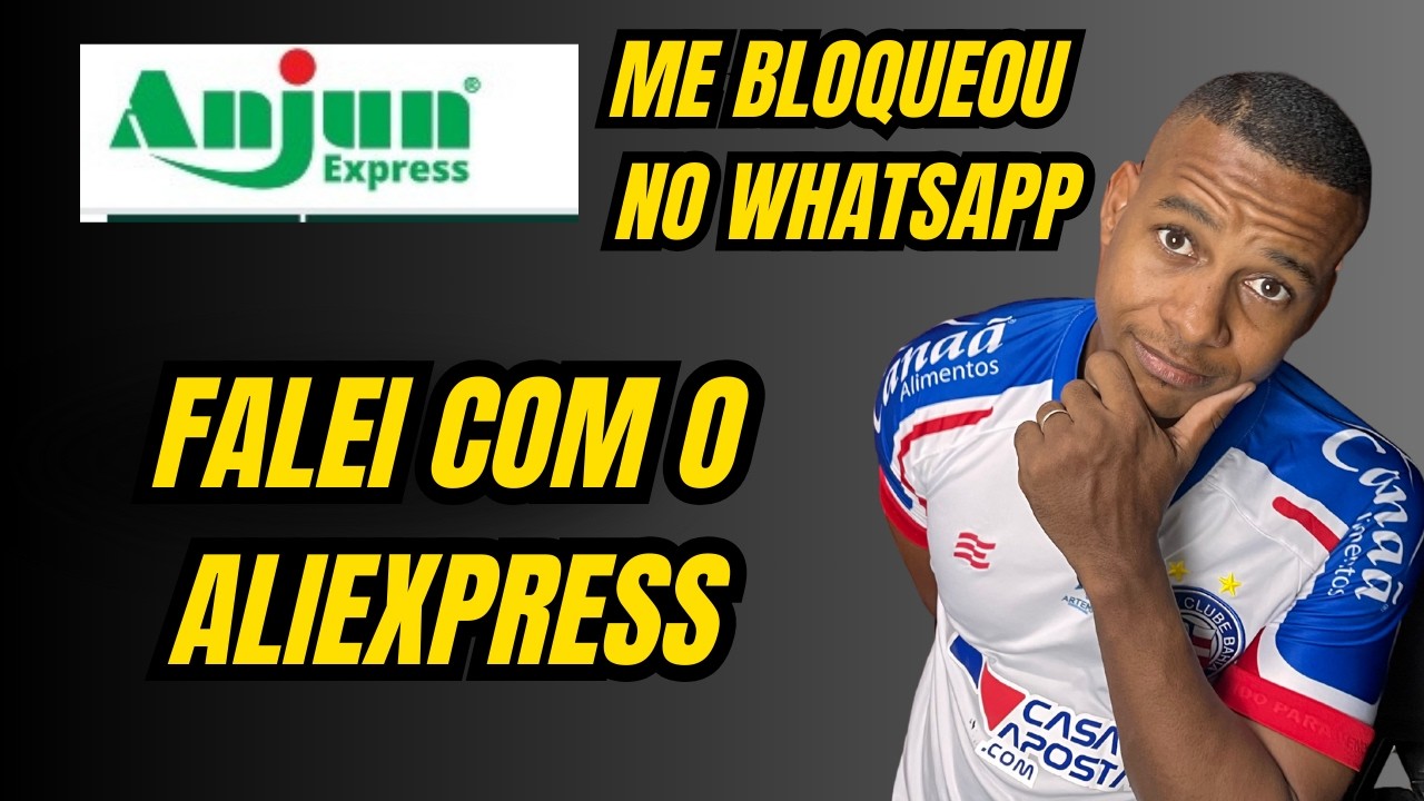 Anjun express me bloqueou no zap!!!