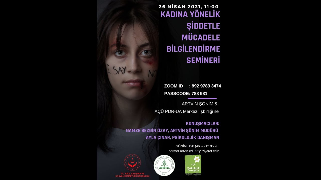 Kadına Yönelik Şiddetle Mücadele Bilgilendirme Semineri