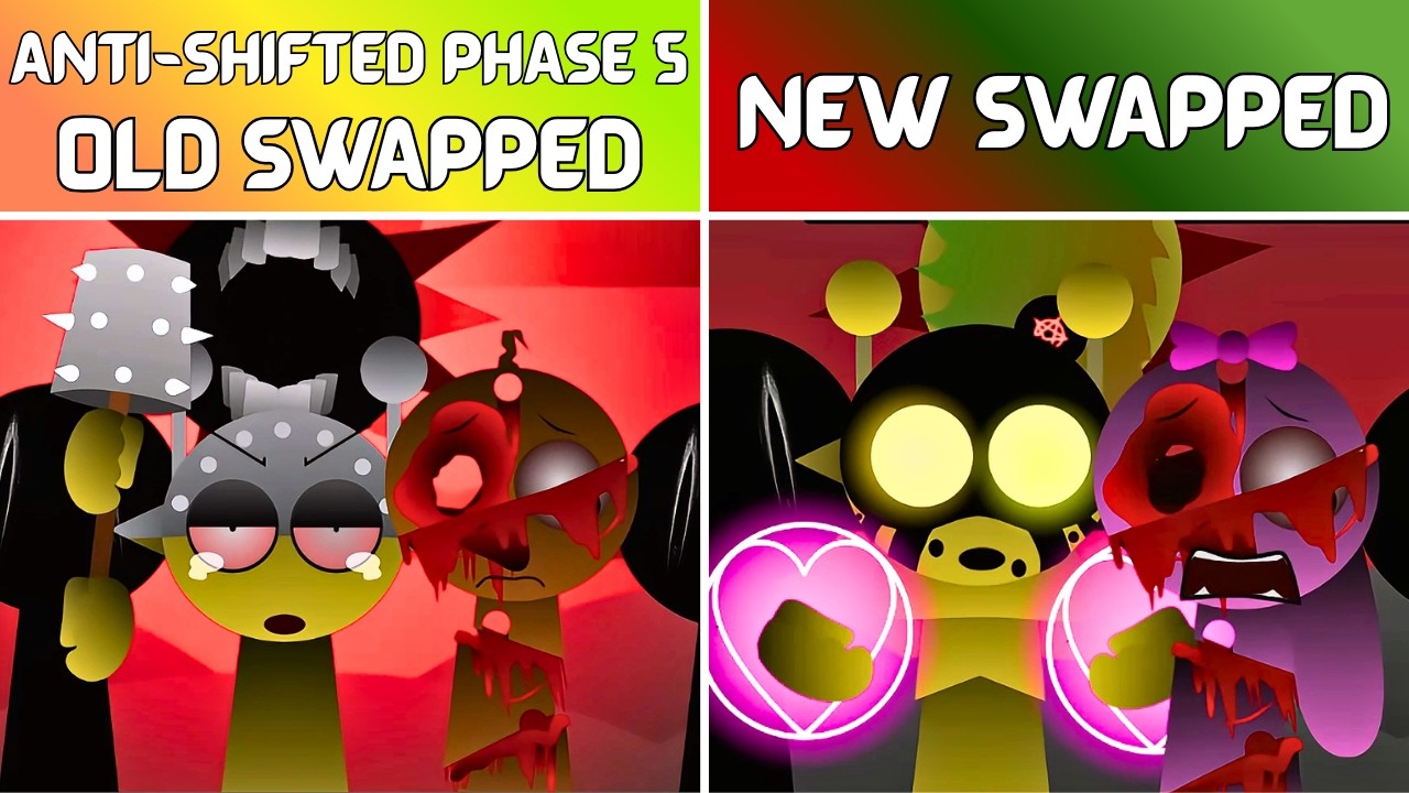Incredibox Sprunki Anti Shifted Phase 5 – Old VS New Swapped: Which One’s Your Pick?