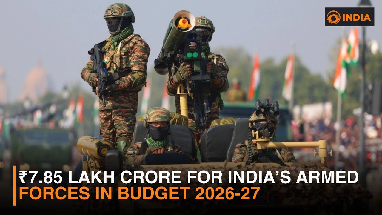 Union Budget 2026-27: Defence Allocation Soars to ₹7.85 Lakh Crore