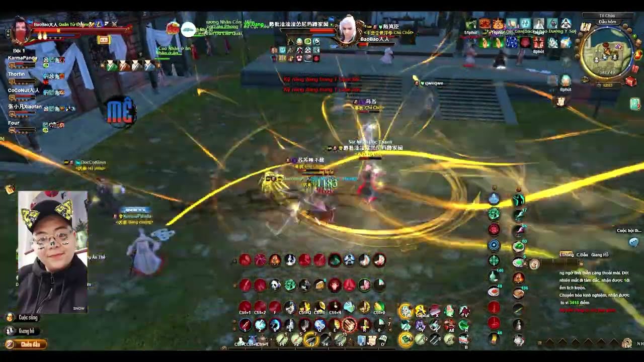 Age of Wushu Private(9yin) - Silver needs to workout more to carry Fat Girl Artemis