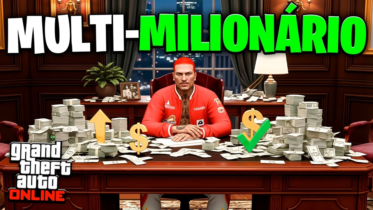COMO GANHAR MUITO DINHEIRO SOLO NO GTA 5 ONLINE (2025)