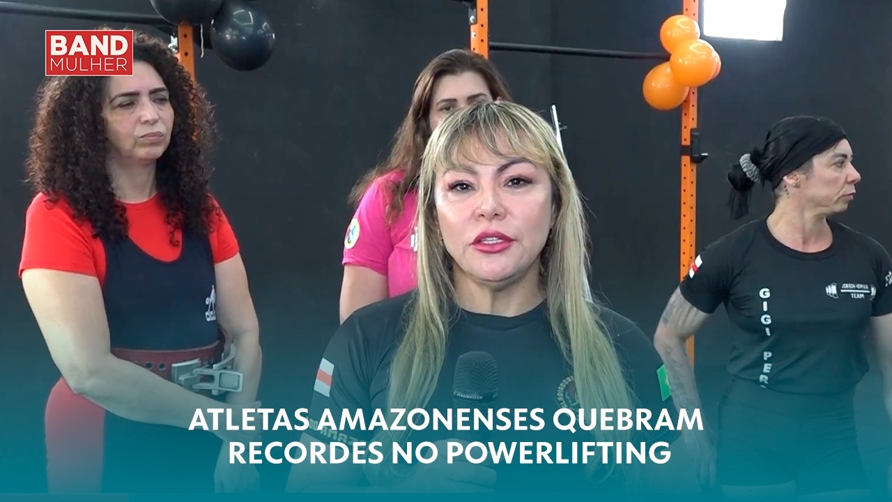 Atletas amazonenses quebram recordes no Powerlifting