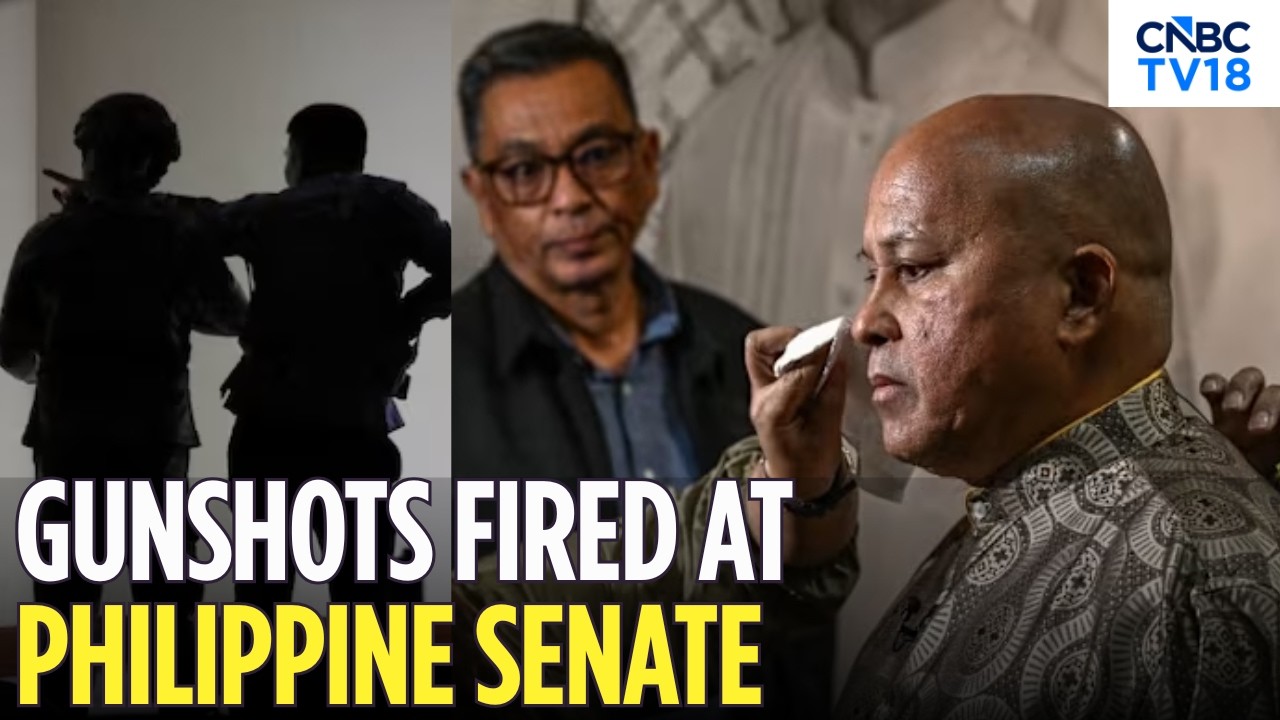 Philippine Senate Firing: Multiple Gunshots Fired As Chaos Erupts At Senate, Manila | N18G
