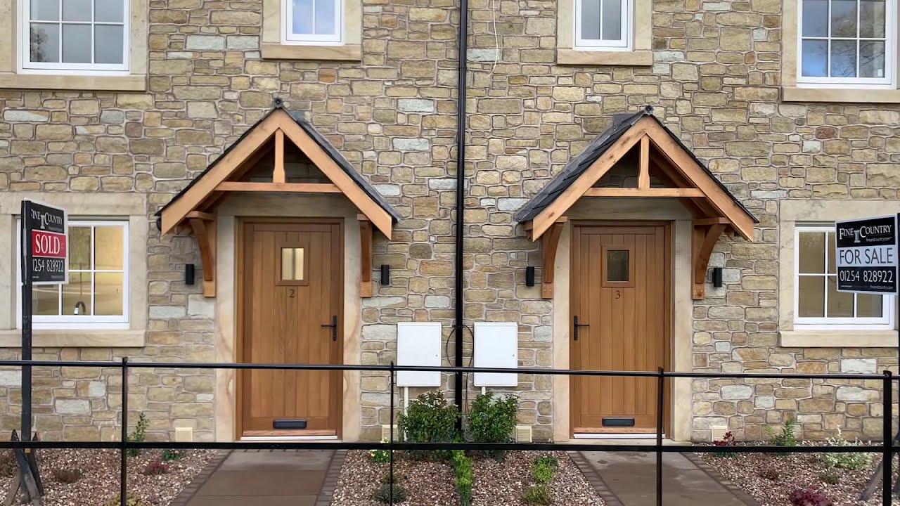 Terraced Stone Contemporary Cottages Property Tour - Fine & Country Ribble Valley